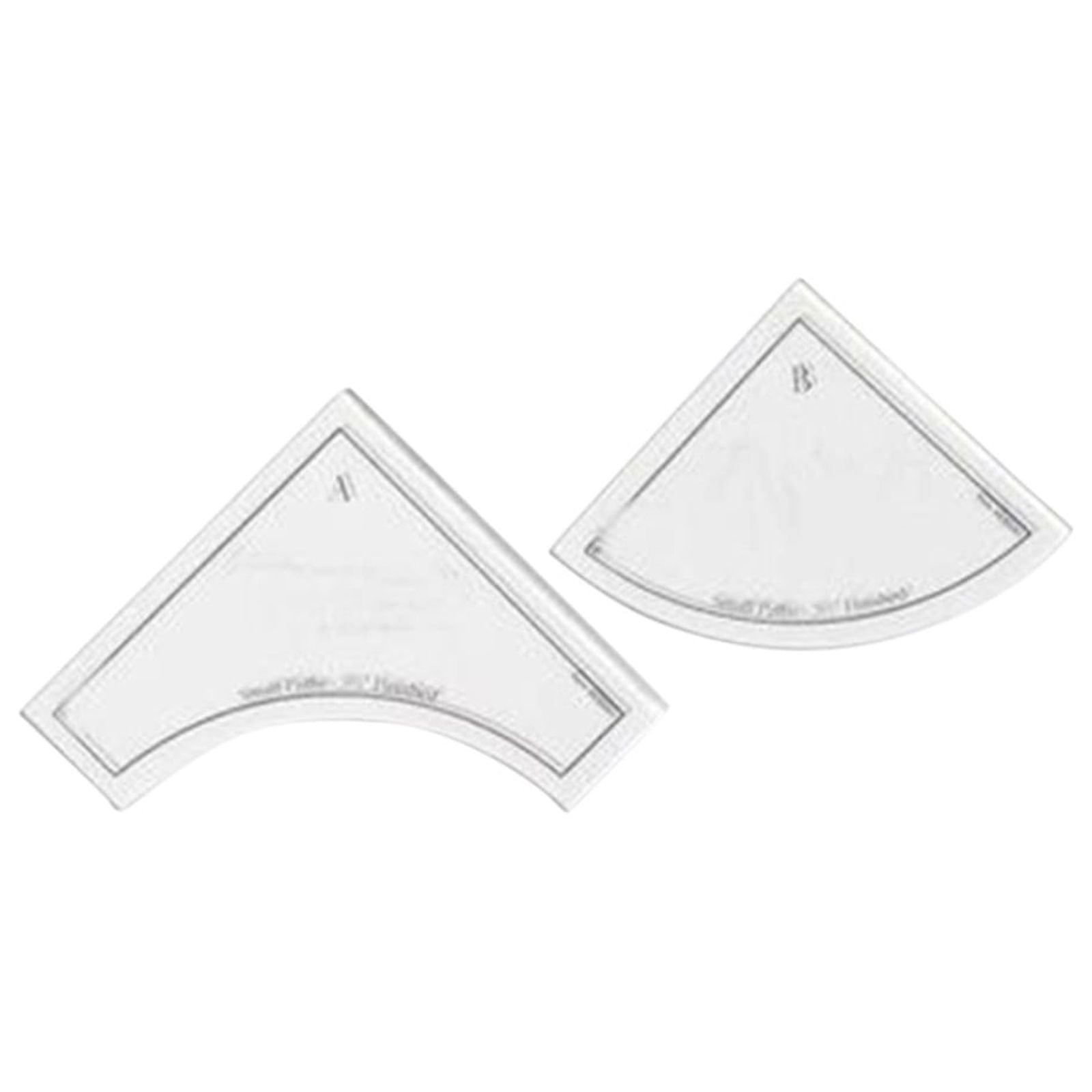 Meuva Acrylic Sewing Ruler Template Irregular Shaped Hollow Sewing Kit