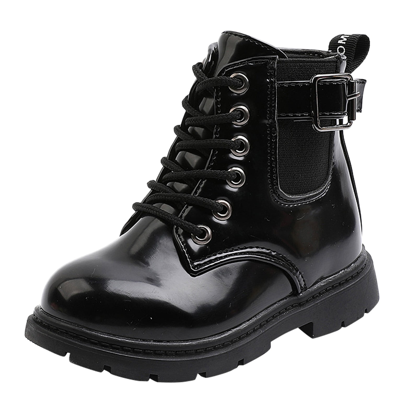 Meuva Boys And Girls Waterpoor Ankle Boots Short Boots Leather