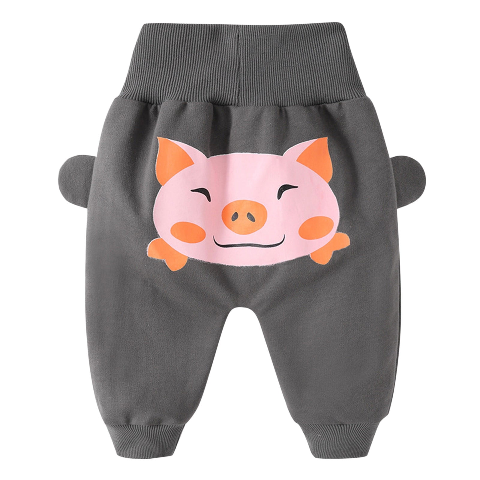 Meuva Children Toddler Kids Baby Boys Girls Cartoon Animals Print High  Waisted Pants Trousers Outfits Clothes Threads Pants Boy School 3 Month Baby  Boy Winter Clothes Boys Clothes Toddler Thick Pants 