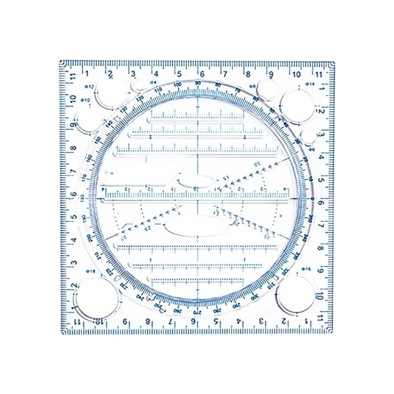 Multifunctional on sale drawing ruler