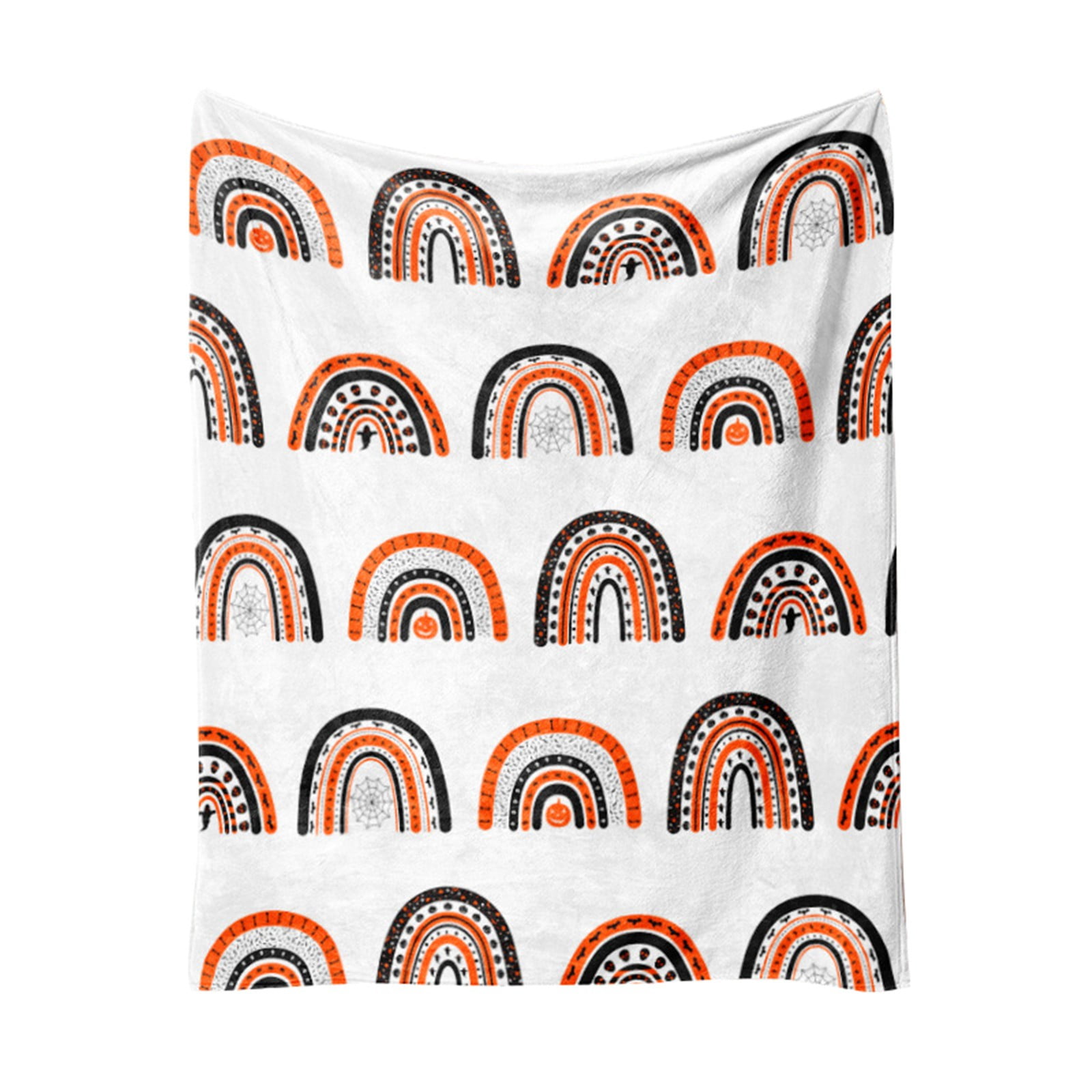 Meuva Cute Blanket Halloween Lightweight Throw Blanket Women Men Soft Cozy Sofa Living Room Bed