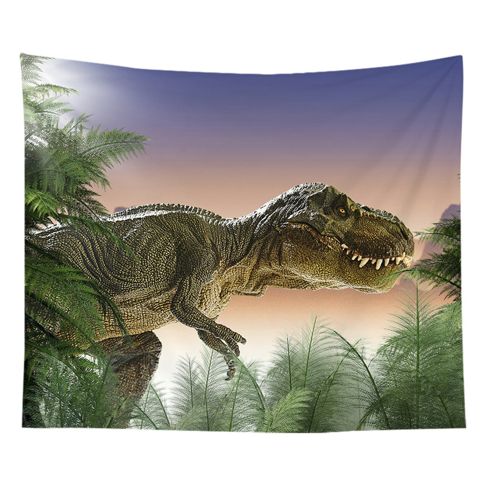 Meuva Dinosaur Tapestry For Men Large Cool College Dorm Tapestry Forest