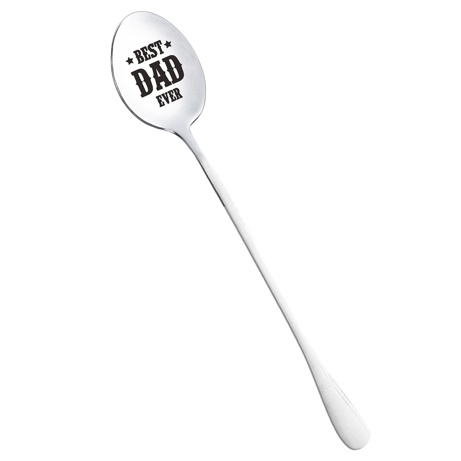 Meuva Father's Day Tableware Engraved Spoon Best Present For Father