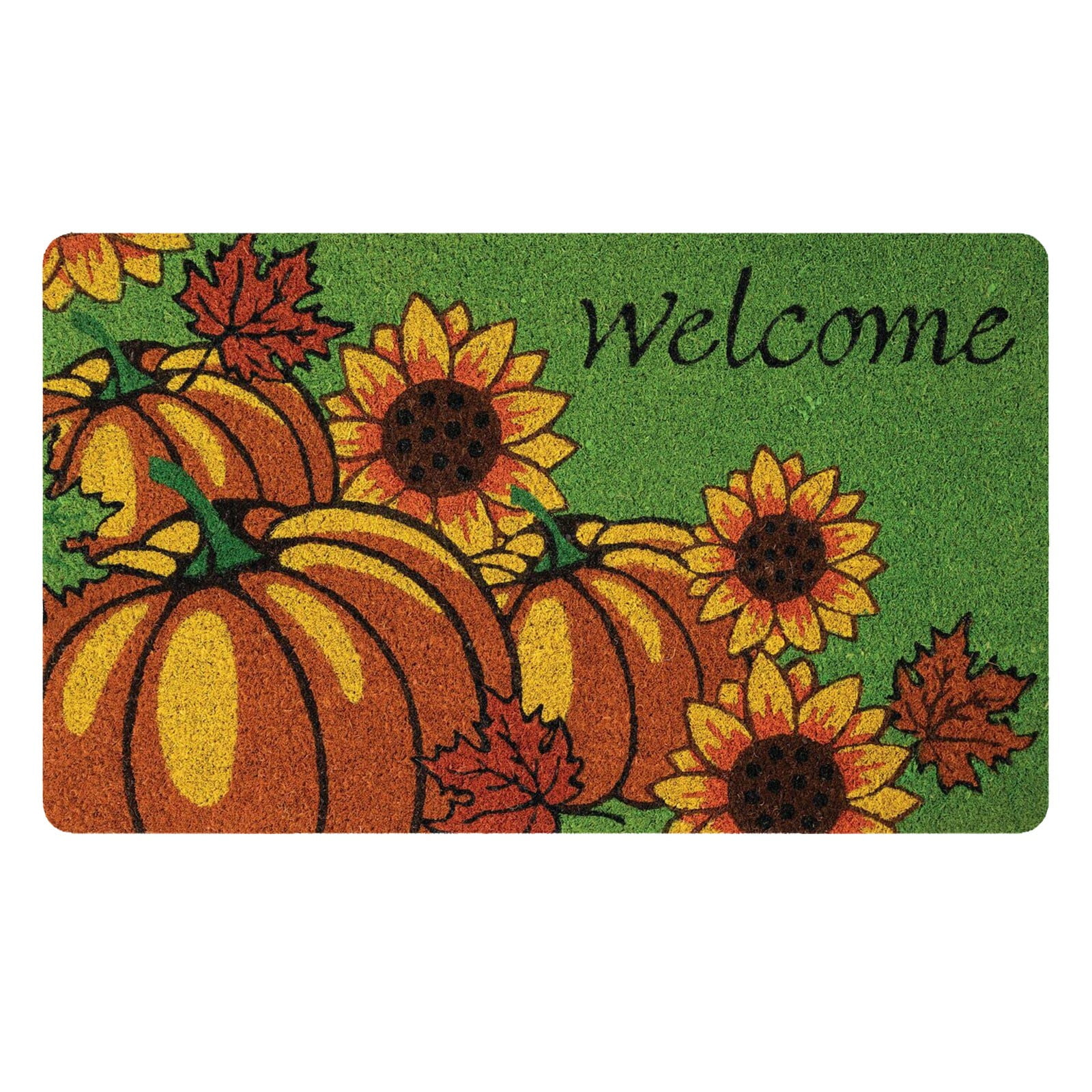 Meuva Indoor And Outdoor Carpet Porch Front Door Thanksgiving Doormat Carpet Floor Mat 40x60cm