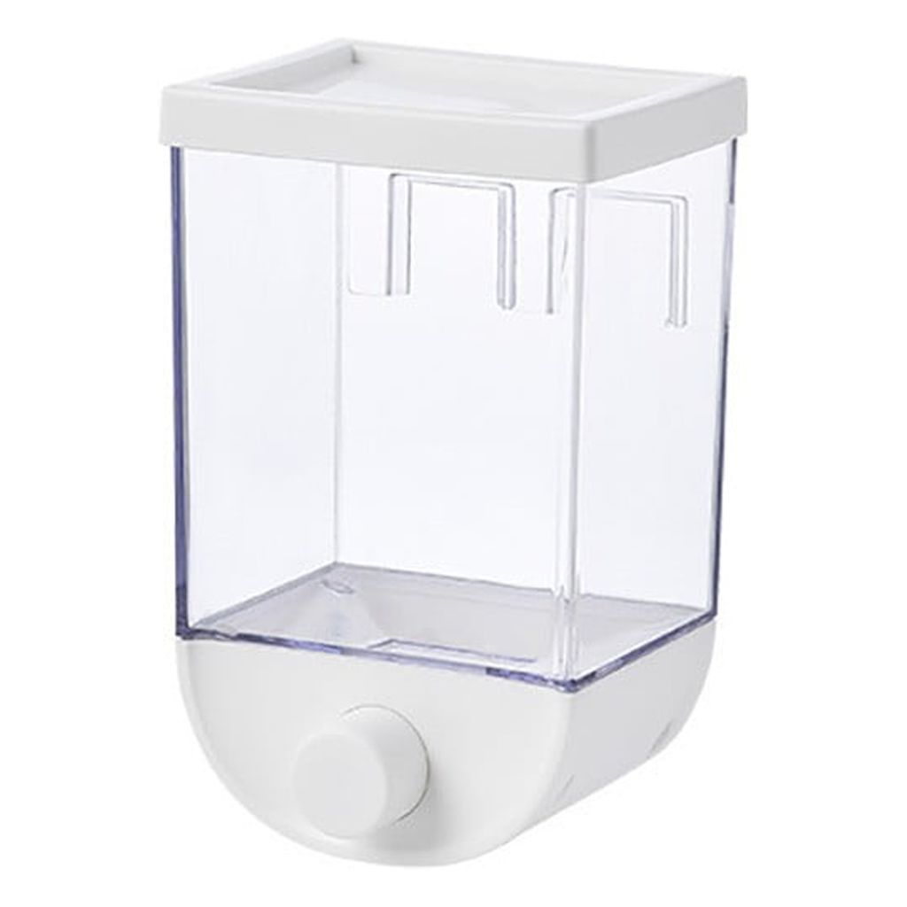Meuva Kitchen Food Storage Easy Press Container Cereal Dispenser Wall