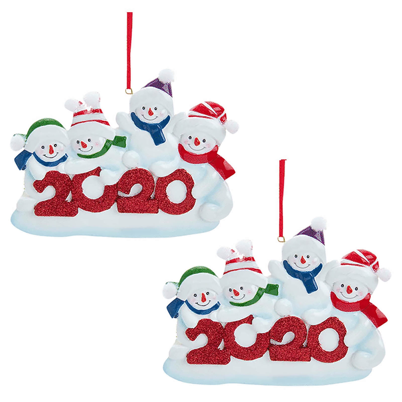 Meuva Personalized Survived Family Of Ornament 2020 Christmas Holiday