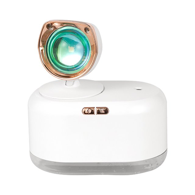 Meuva Sunset Lamp Humidifier USB Mute Bedroom Office Desktop Air Purification Spray Gift Night