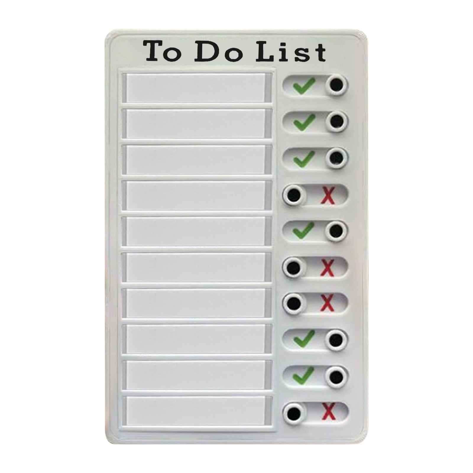 Meuva To Do List Memo Board Detachable Message Board Checklist Reusable ...