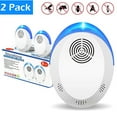 thumbnail image 1 of Meuvax Ultrasonic Pest Control Repeler, Electronic Indoor Pest Control Plug in for Mice, Rats, Mosqutio, Rodent, Spider, 2 Pack, 1 of 7