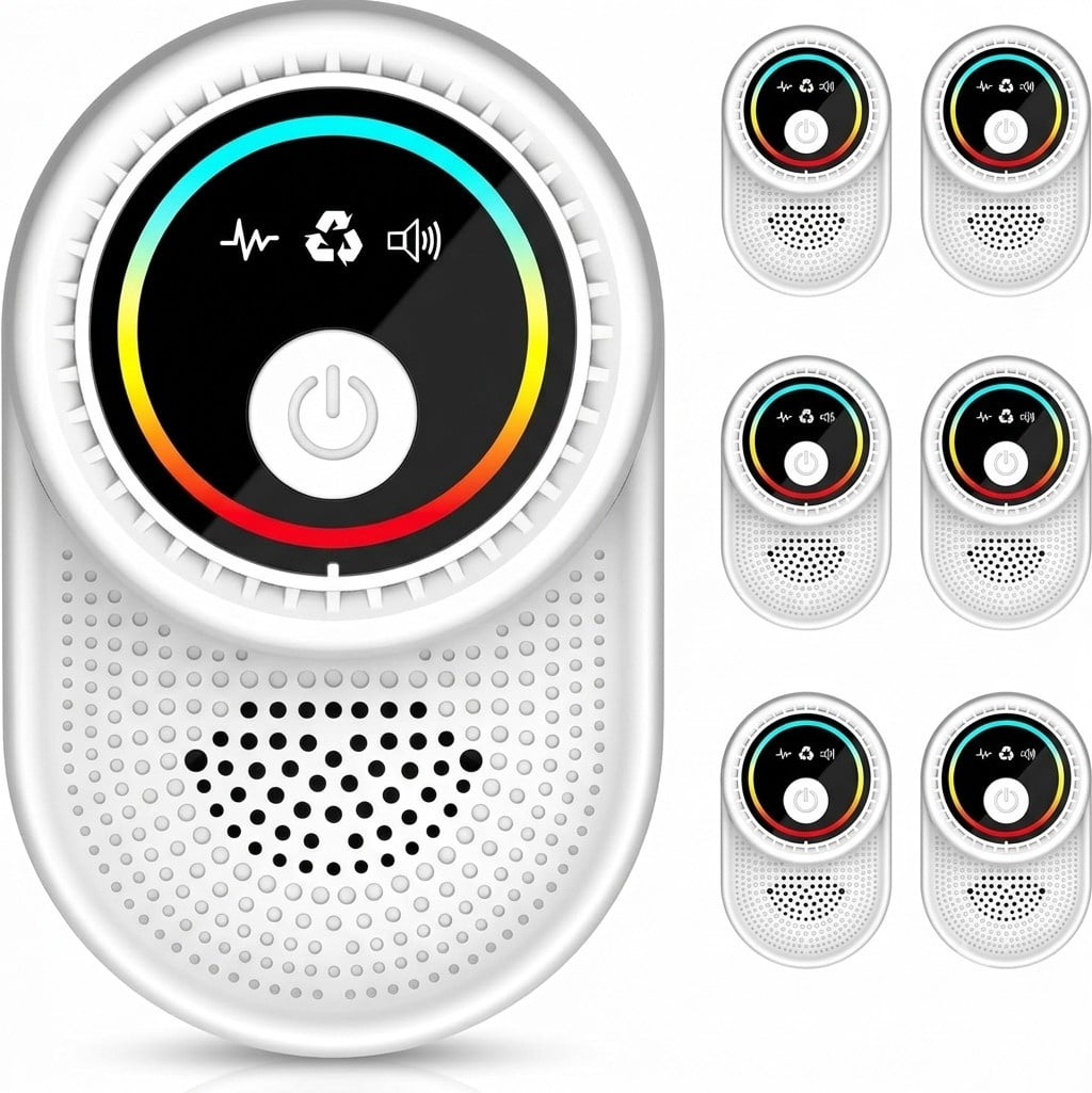 Meuvax Ultrasonic Pest Repeller Plug in Indoor, 6 Pack Mouse Repelent ...