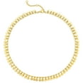 thumbnail image 1 of Mevecco 14K Gold Plated Dainty Cute Circle Chain Choker Necklace Jewelry Gift for Women, 1 of 5