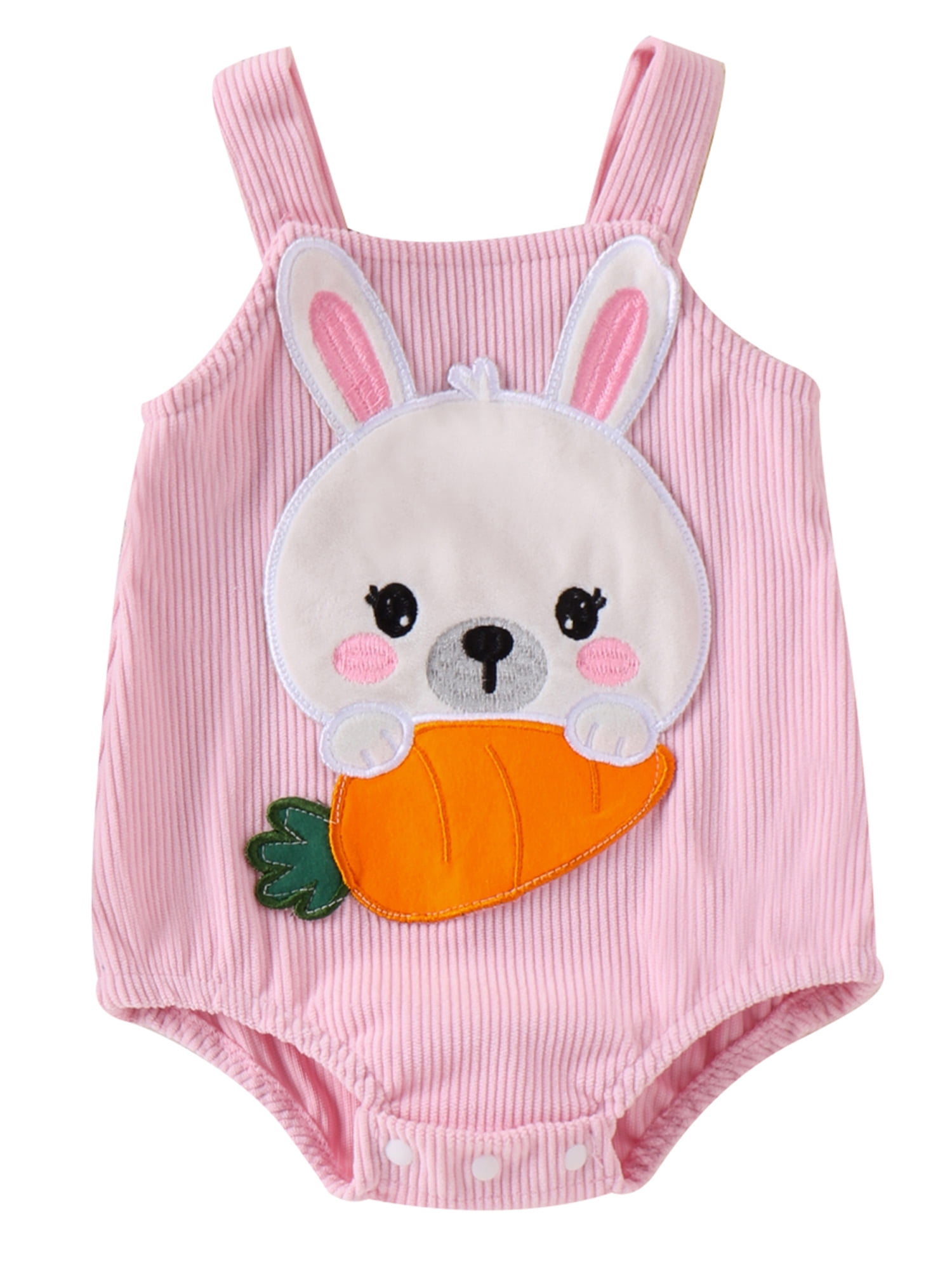 Jumper Baby Baby Easter Bunny Romper Sleeveless Knit Bodysuit