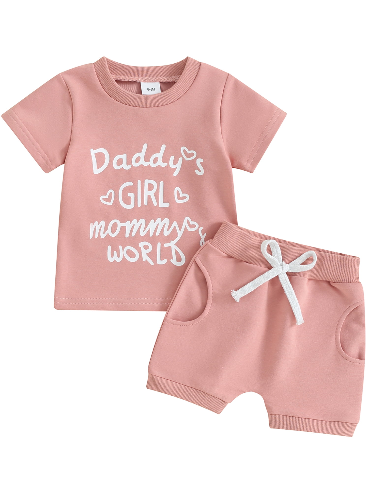 I Love Mom 6 Month To 6 Year Kids Summer Time T-shirt Set main image 0