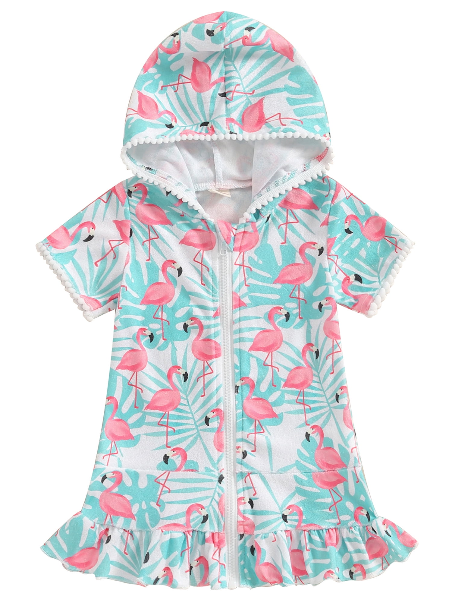 Girls Zip Coverup