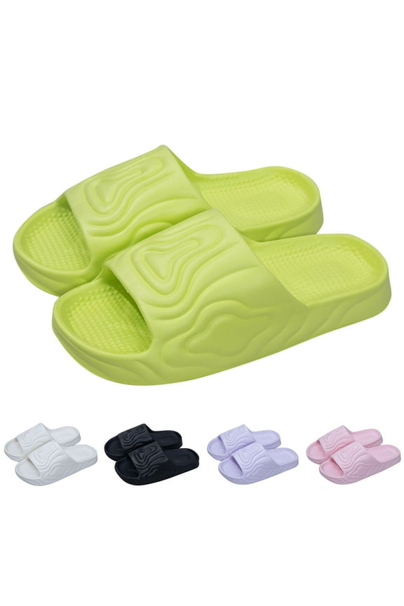 Bath Slippers Unisex Summer Soft - Bottom Slippers for Indoor & Outdoor Home Use for Showering