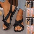 thumbnail image 1 of Qodauz Women's Orthopedic with Arch Support Mid Heels Ankle Straps Open Toe Hollow Out Comfortable Sandal 6, 1 of 10