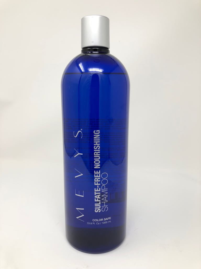 Mevys Sulfate-Free Nourishing Shampoo Color Safe for All Hair Types 33.8 oz / 1000 ml