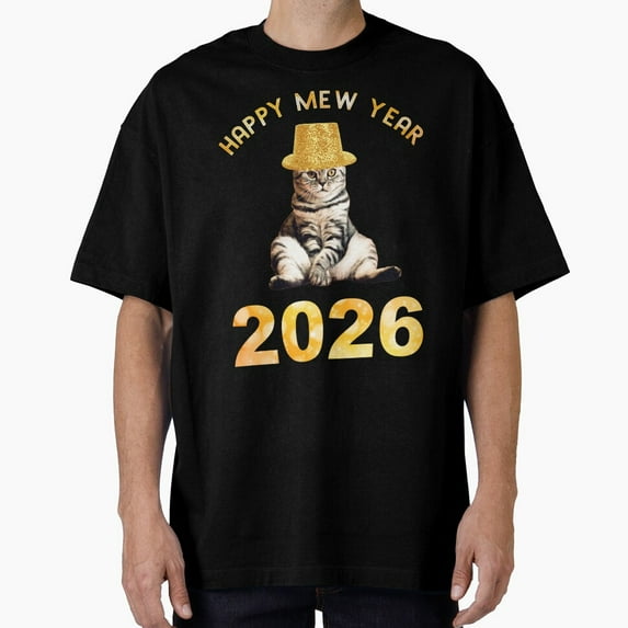 Mew Year Holiday Fun Ring In Happy New Year 2026 Celebration Unisex T Shirt, up to size 5XL