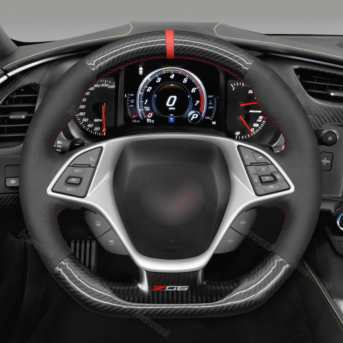 C7 corvette steering wheel cover discount