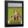 thumbnail image 1 of Mewar, Tara 13x18 Black Modern Framed Museum Art Print Titled - Equestrian Portrait of Maharana Jawan Singh, 1 of 5