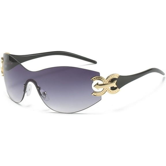 Mewfacos Sunglasses Women Oversized Gradient Vintage Sun Glasses Retro Shades UV400