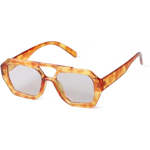 Mewfacos Vintage Tortoiseshell Sunglasses For Women Retro Sun Glasses Men