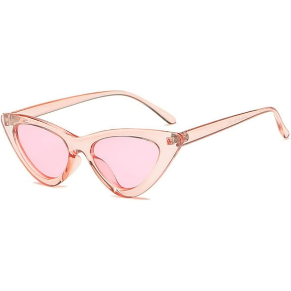 Mewfacos Vintage Women Catu2018s Eye Sunglasses Lady Retro Cat Eye Sun Glasses Designer Transparent Ocean Summer Eyewear For Female