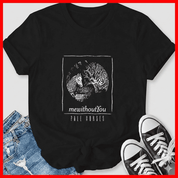 MewithoutYou Pale Horses Album Art Alternative Indie Rock Unisex T-Shirt, up to size 5XL
