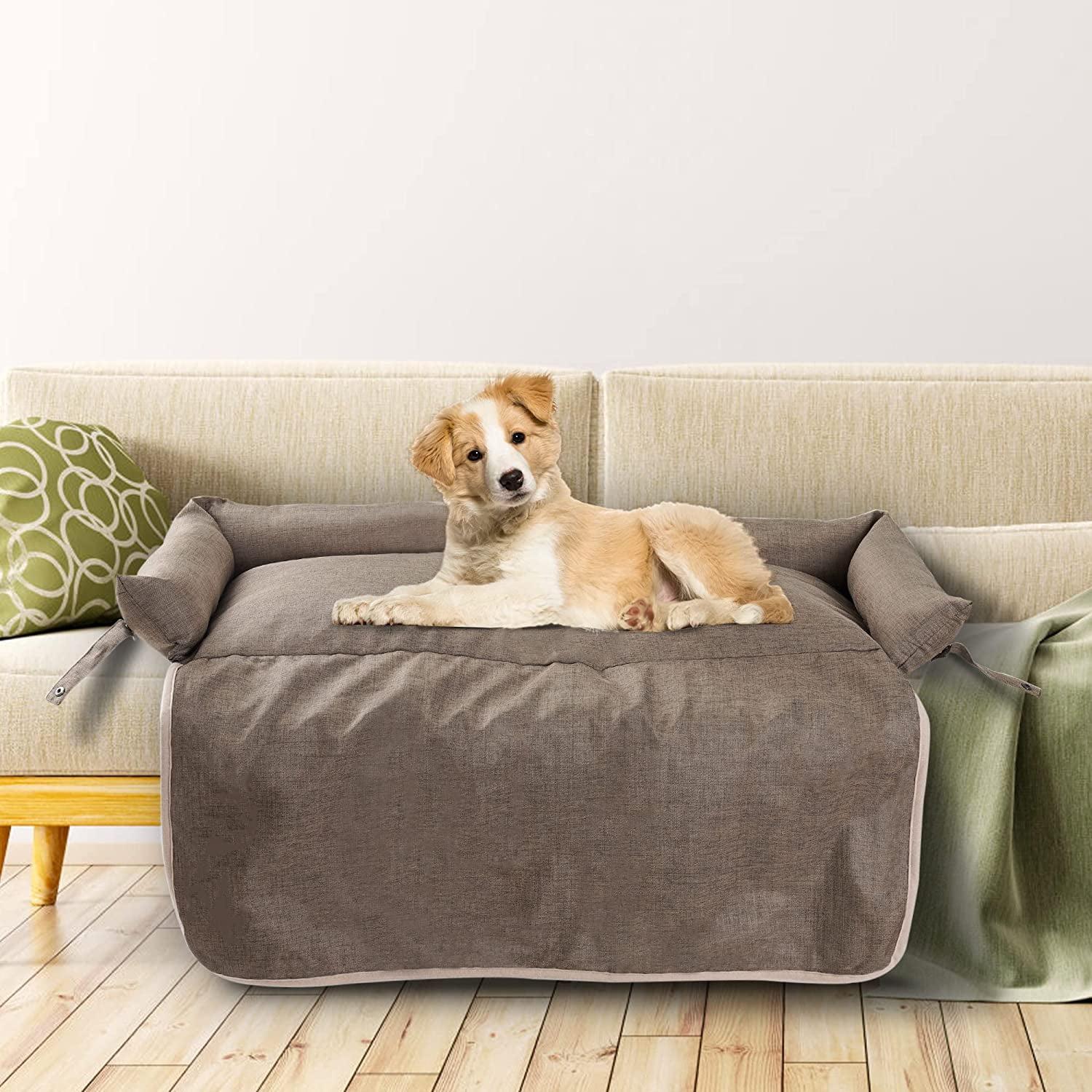 Mewoofun Calming Dog Bed Pet Couch