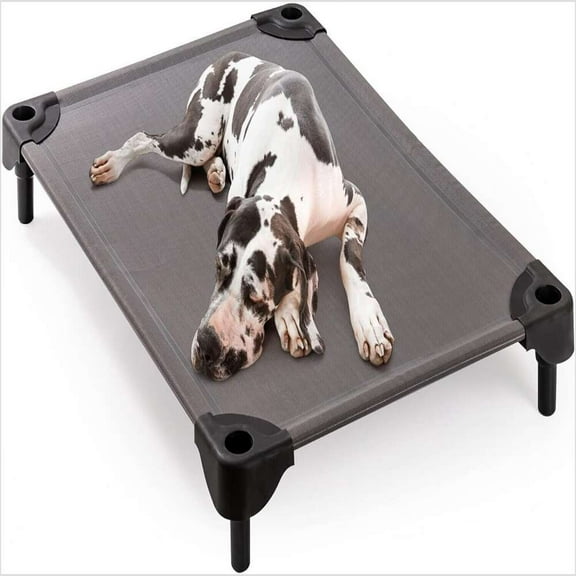 MewooFun Elevated Dog Bed Outdoor Raised Pet Cat Cott Breathable Fit 150Lb Dog