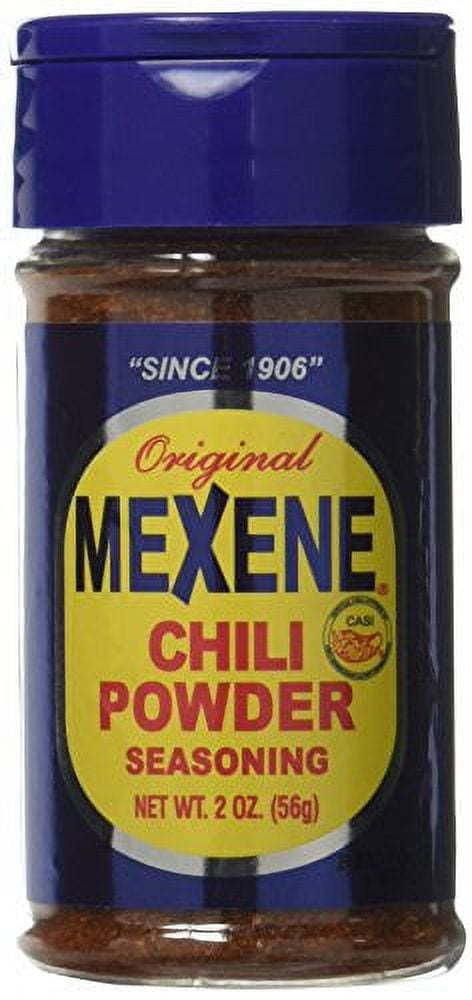 Mexene Original Chili Powder Seasoning - 2 Oz (Pack of 4) in a Prime Time Direct Sealed Bag