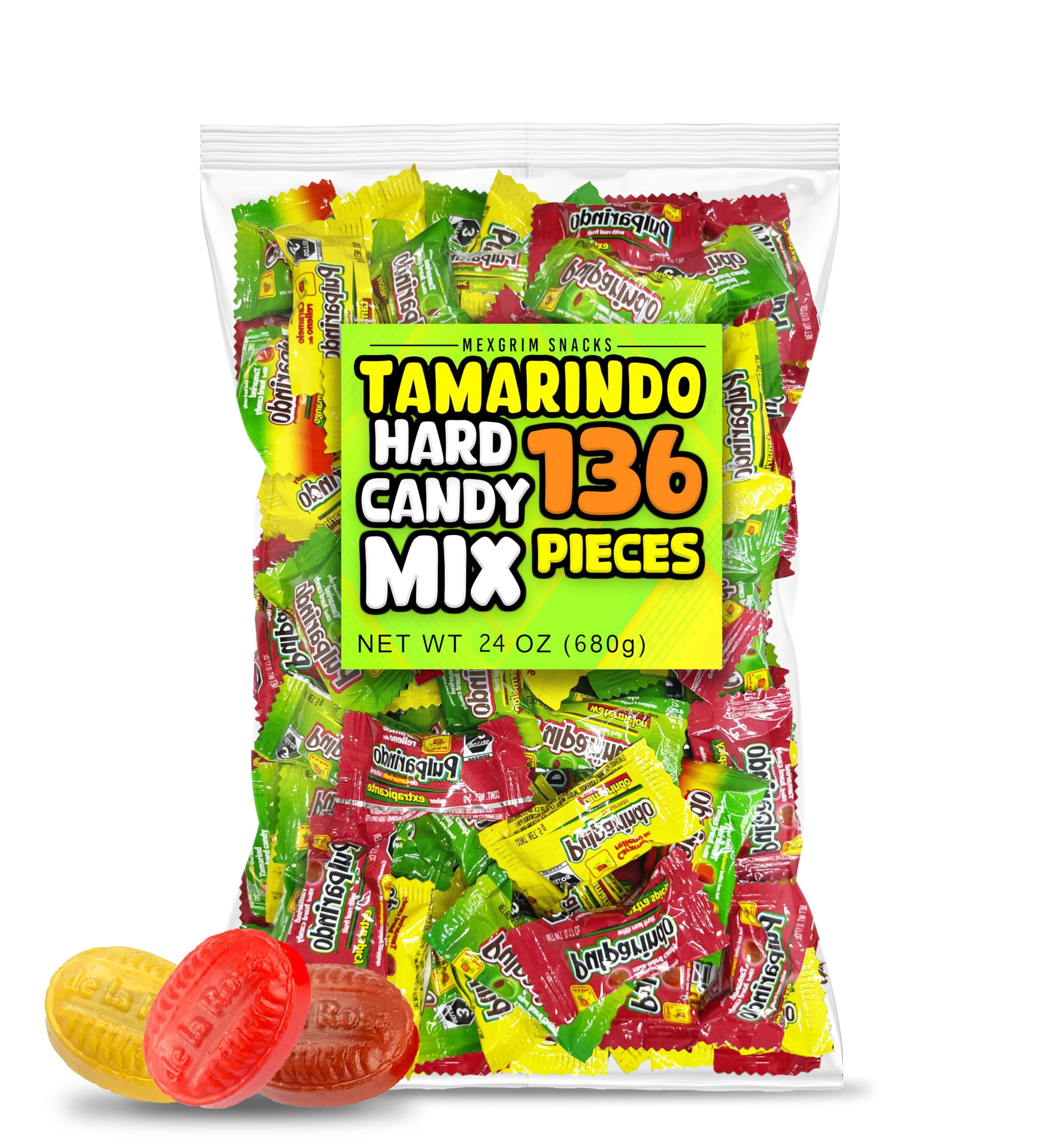 Colibri Premium Mango Tamarindo Slices - Soft Dehydrated Mexican Candy Snack