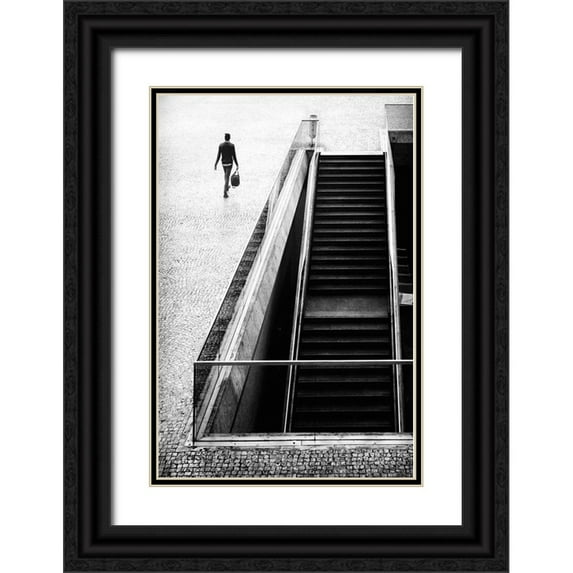 Mexia, Laura 23x32 Black Ornate Wood Framed with Double Matting Museum Art Print Titled - Ill Be Long Gone