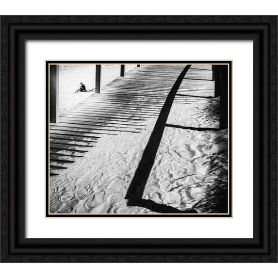 Mexia, Laura 30x26 Black Ornate Wood Framed with Double Matting Museum Art Print Titled - Back In Your Box