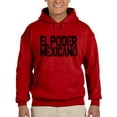 thumbnail image 1 of Mexica Power Hoodie Men -Smartprints Designs, Male Medium, 1 of 4