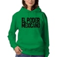 thumbnail image 1 of Mexica Power Hoodie Women -Smartprints Designs, Female x-Large, 1 of 4