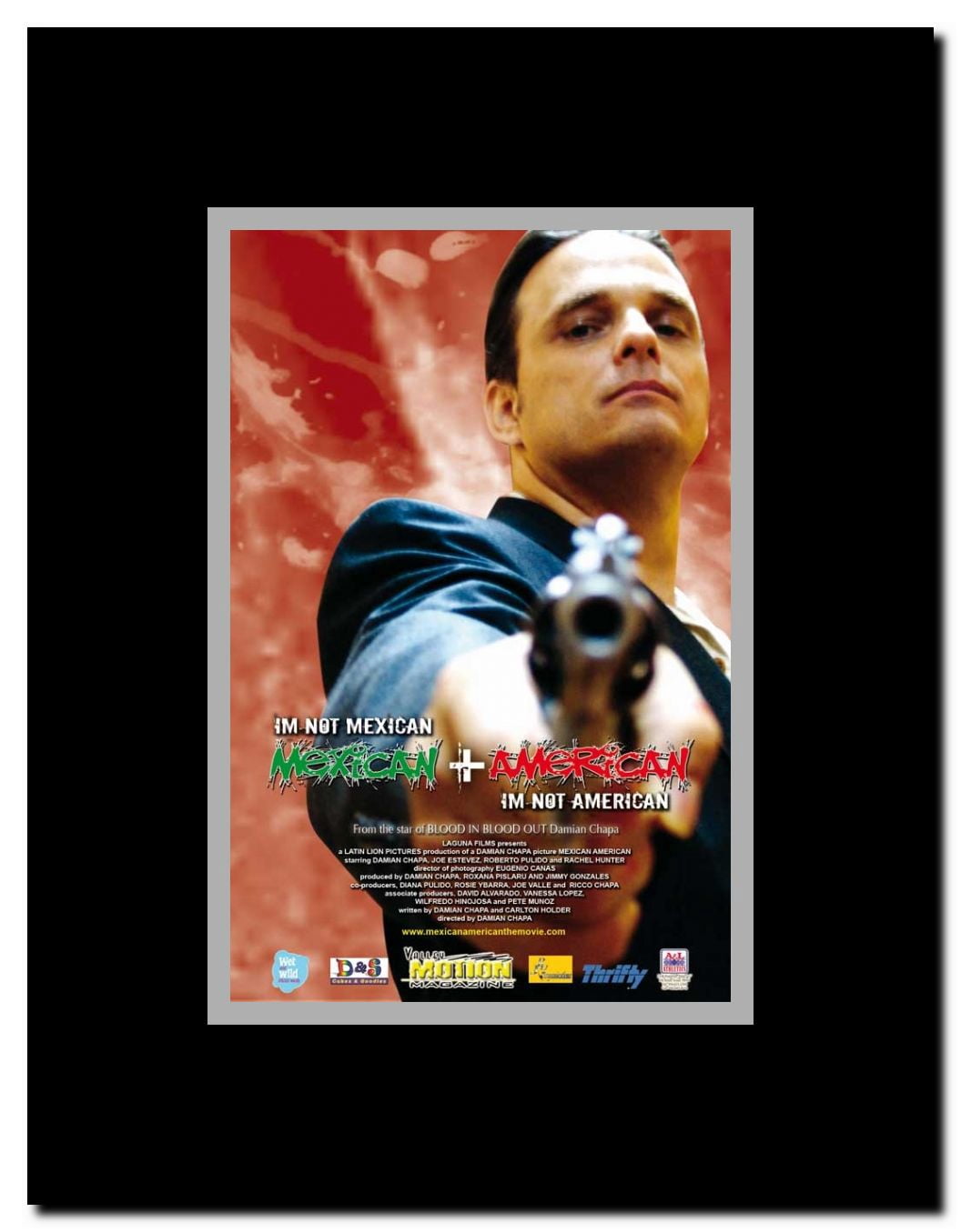 Mexican American Framed Movie Poster
