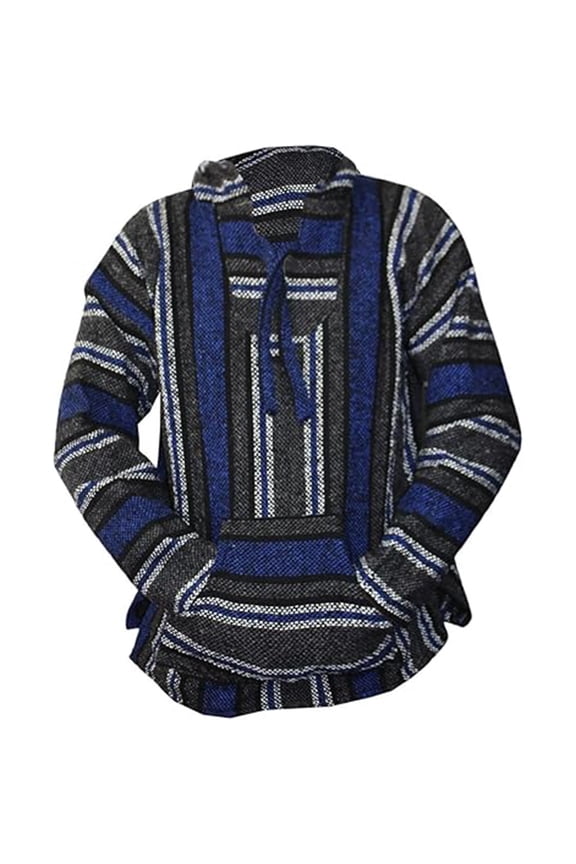 Mexican Baja Hoodie Oversized Hoodie Hoodie Hippie Surf Poncho Sweater Sweatshirt Pullover Trending Clothes