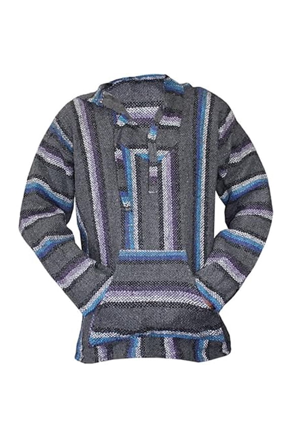 Mexican Baja Hoodie Oversized Hoodie Hoodie Hippie Surf Poncho Sweater Sweatshirt Pullover Trending Clothes