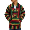 thumbnail image 1 of Mexican Baja Hoodie Sweater Jerga Pullover Rastra Small, 1 of 1