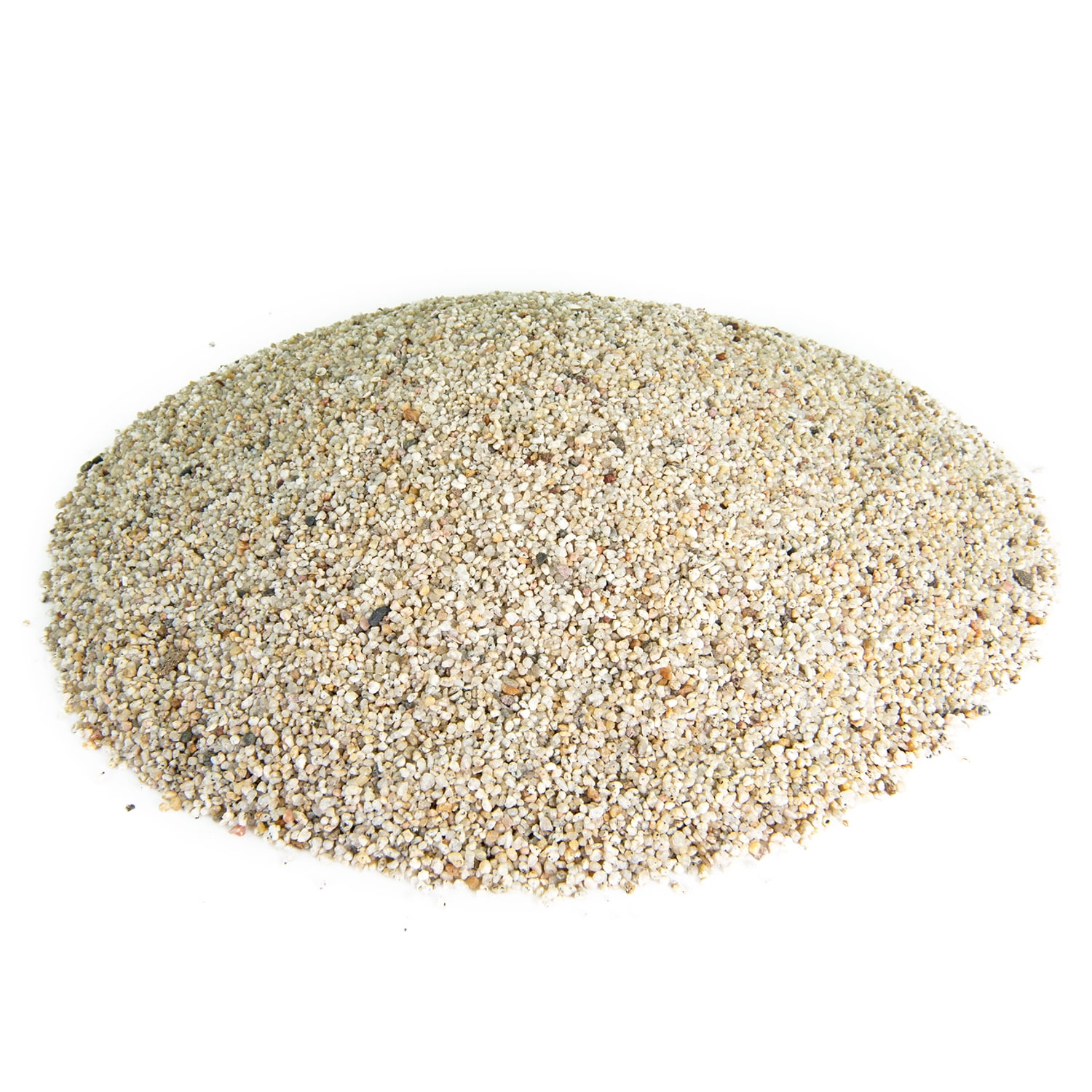 White Criva 1/8 Inch Mexican Beach Pebbles for Garden and Landscape