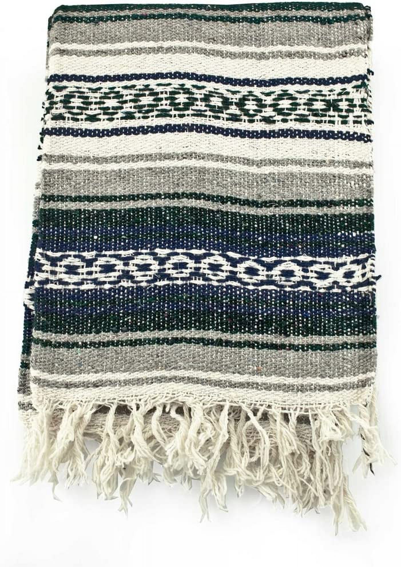 Grey mexican blanket new arrivals