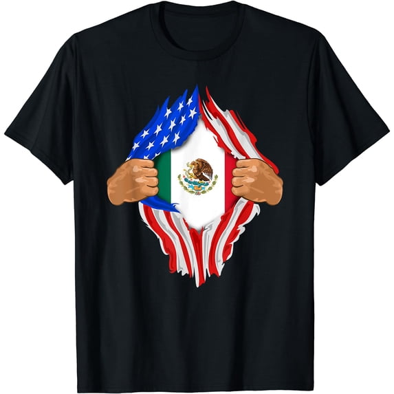Mexican Blood Inside Me T-Shirt | Mexico Flag Gift