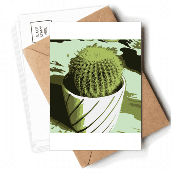Mexican Cactus Strong Flower Postcards Envelopes Blank Note Cards Mailing