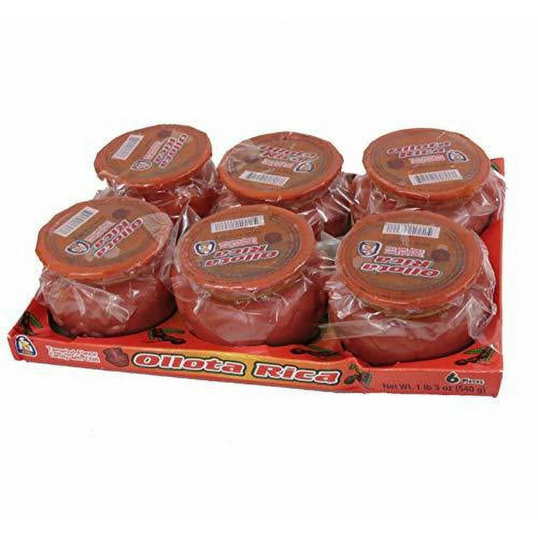 Mexican Candy Ollota Rica Tamarind Candy w/ Chili 6ct - Walmart.com