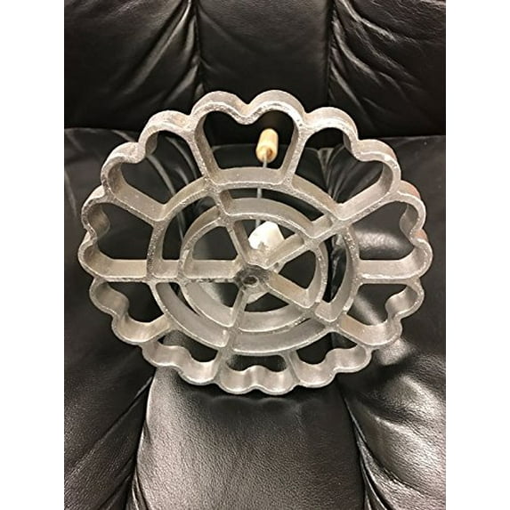 Mexican Cast Aluminum Bunuelera With Wood Handle mode para hacer bunuelos 7.5" Mexico