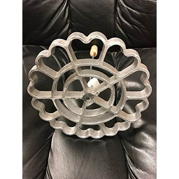 Mexican Cast Aluminum Bunuelera With Wood Handle mode para hacer bunuelos 7.5" Mexico