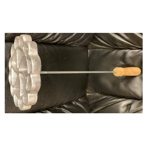 Mexican Cast Aluminum Bunuelera with Wood Handle Mode para hacer bunuelos 5.5" Mexico
