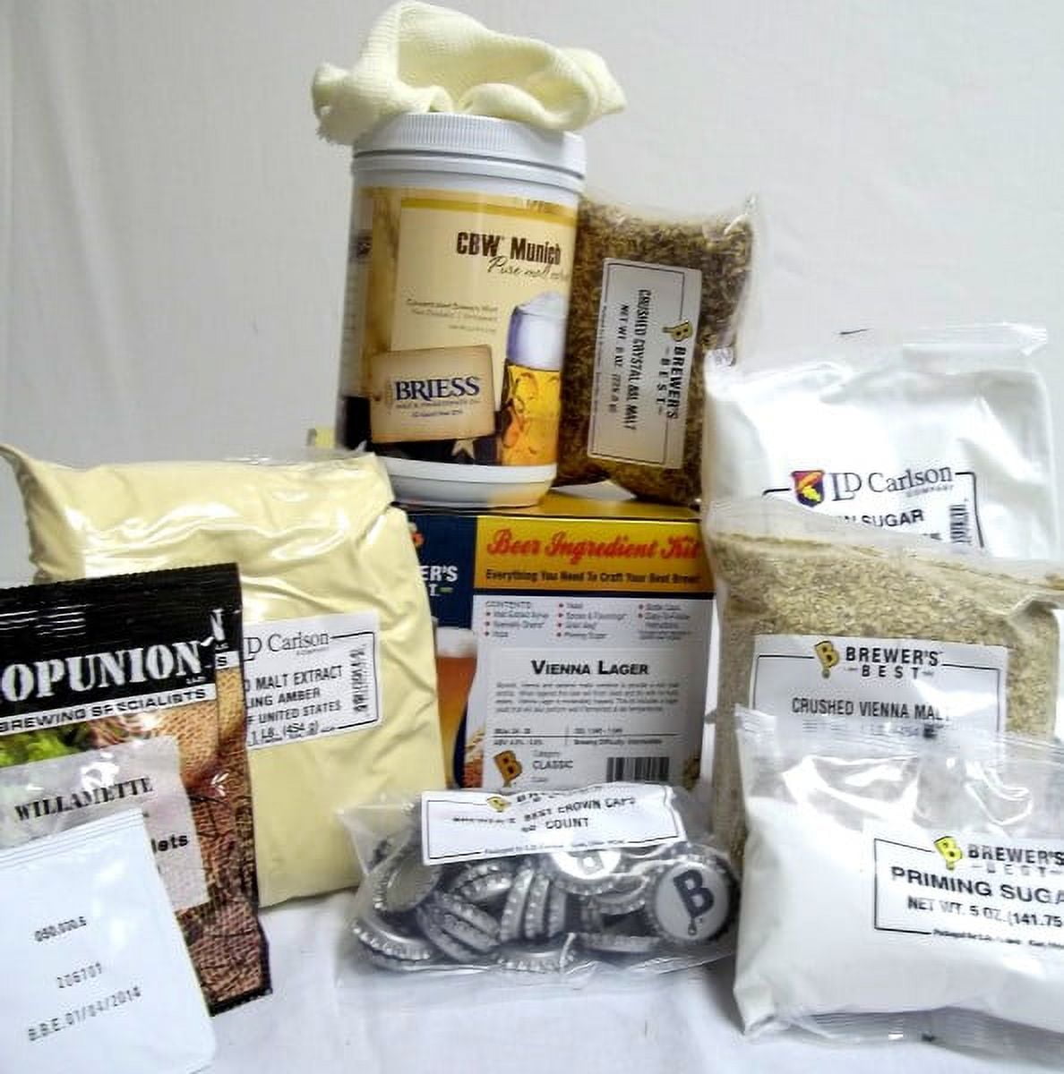 Mexican Cerveza by Brewers Best beer ingredient kit makes 5 gal Classic