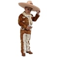 thumbnail image 1 of Mexican Charro Boys Outfit (5 pcs) Handmade in Mexico. Traje charro Mexicano para Nino (5pzas) hecho a mano., 1 of 2